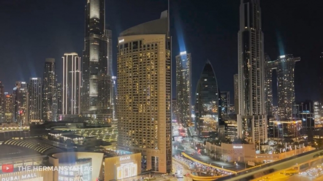 View City Light-nya Indah Banget, Ini Foto-Foto Hotel Ashanty saat Liburan di Dubai!