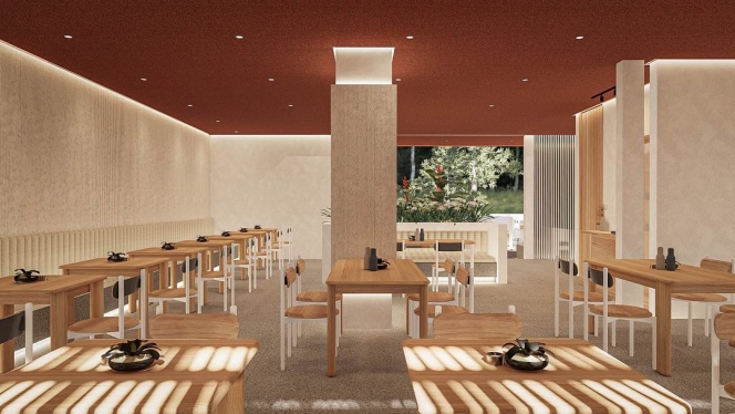 10 Foto Desain Restoran Baru Nikita Mirzani, Bergaya Modern dan Estetik Banget!