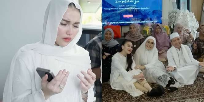 10 Foto Ayu Ting Ting Gelar Syukuran Rumah Baru, Bagi-bagi Uang ke Keluarga Besar