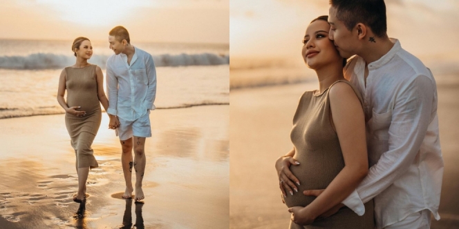 Foto Terbaru Anggi Marito di Kehamilan Anak Pertama, Baby Bump Makin Membuncit Curi Perhatian