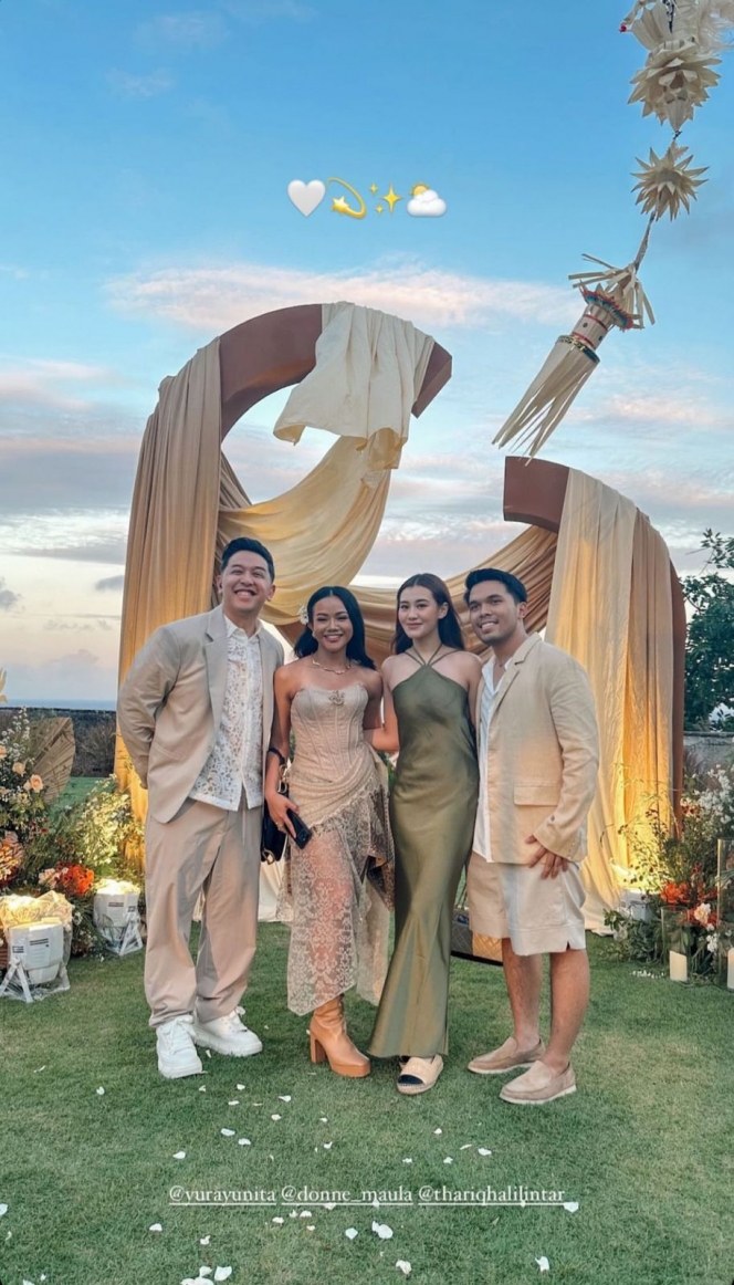 Deretan Artis yang Hadiri Resepsi Ke-2 Mahalini dan Rizky Febian di Bali, Ada Rossa Hingga Nia Ramadhani yang Jadi Bridesmaid