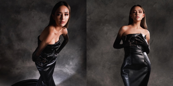 9 Foto Terbaru Amanda Manopo dengan Leather Dress dan Make Up Bold, Kayak Pemotretan Majalah Luar Negeri