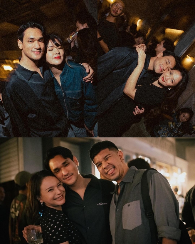 Foto Pesta Ulang Tahun Afgan yang ke-35, Dapat Kejutan Romantis hingga Pose Mesra dengan Rossa