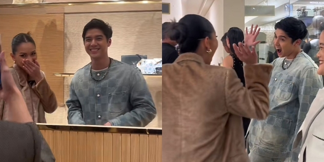 Foto Keakraban Al Ghazali dengan Alyssa Daguise di Event Louis Vuitton, Tetap Berteman Meski Sudah jadi Mantan