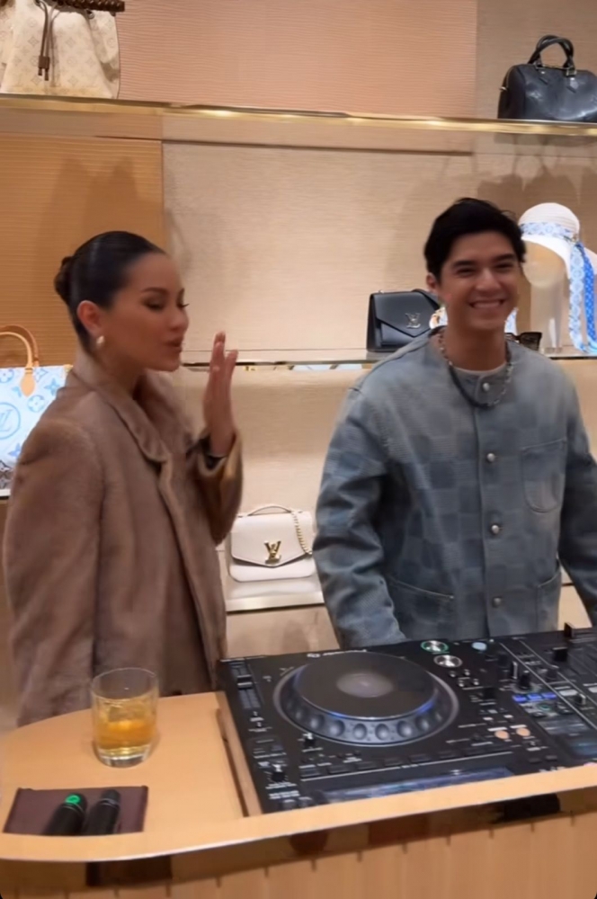 Foto Keakraban Al Ghazali dengan Alyssa Daguise di Event Louis Vuitton, Tetap Berteman Meski Sudah jadi Mantan