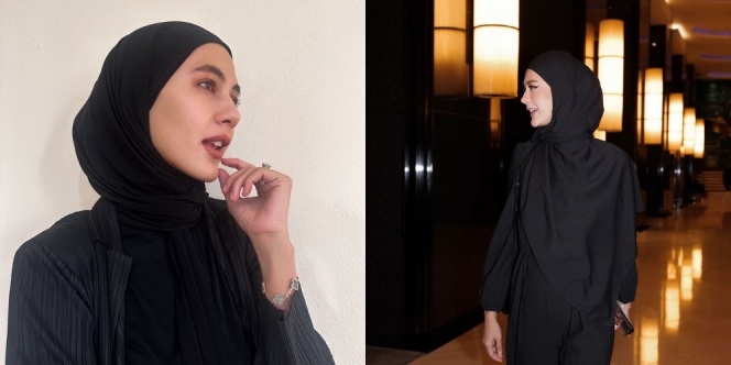 Makin Istiqomah, Ini Deretan Foto Paula Verhoeven Kini Makin Tampil Syar’i - Terlihat Sering Pakai Hijab Warna Hitam! 