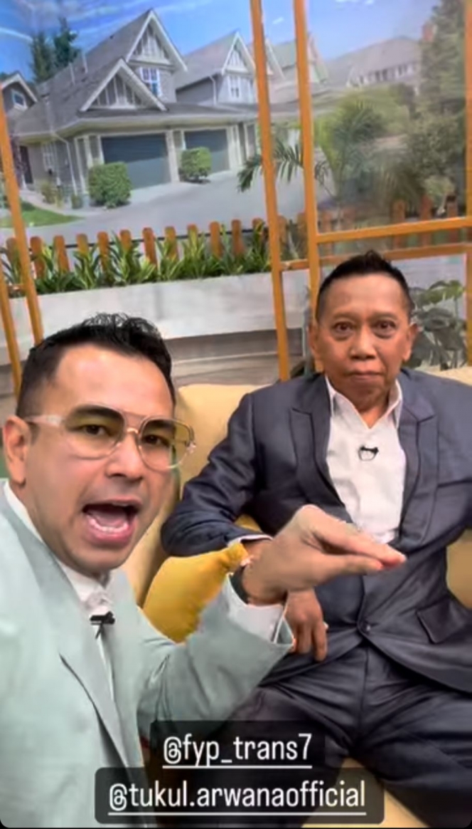 Momen Pertemuan Raffi Ahmad dengan Tukul Arwani Usai Berjuang Lawan Stroke, Penuh Haru dan Suka Cita