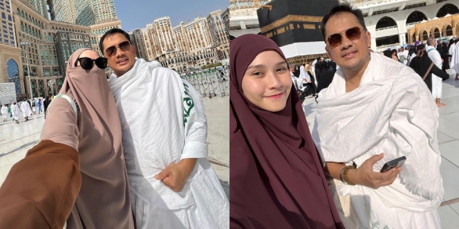 7 Foto Zaskia Adya Mecca Jalani Ibadah Haji Bareng Suami, Tampil Syari Bercadar