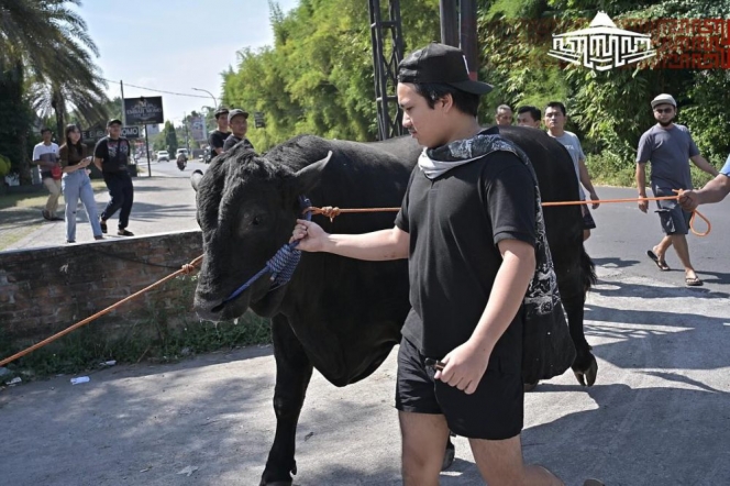 10 Foto Soimah dan Keluarga Kurban saat Idul Adha, Sapinya Jumbo Banget!