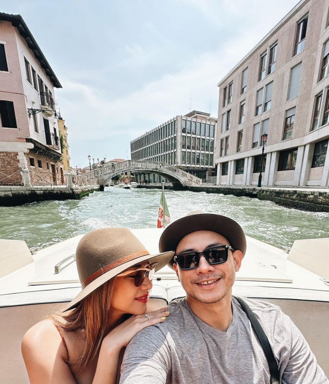 Disinggung Netizen soal Siapa yang Bayar Liburan, BCL dan Tiko Tetap Asyik Nikmati Honeymoon di Venice hingga Roma