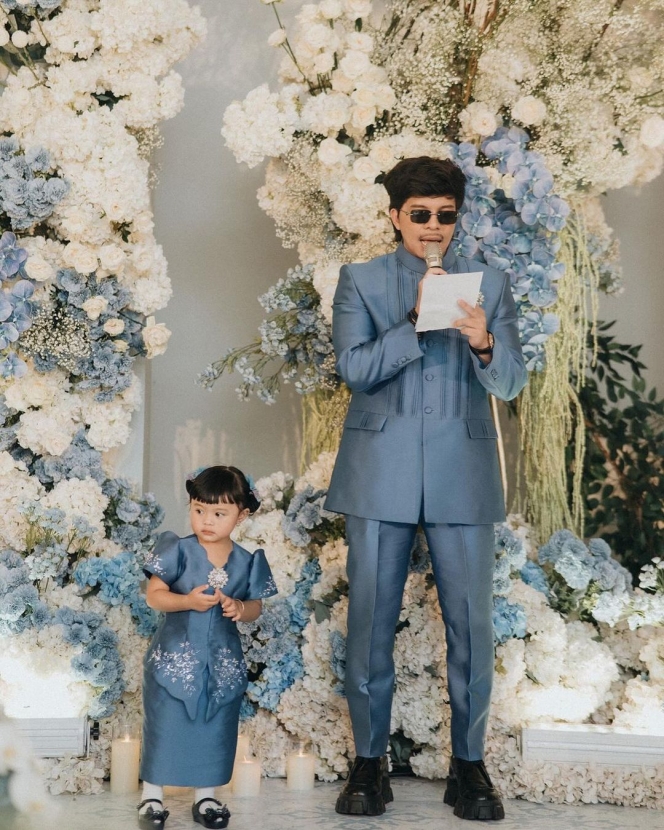 Deretan Foto Gemas Ameena di Acara Lamaran Thariq dan Aaliyah, Tampil Kece Mulai Saingi Sang Ibunda