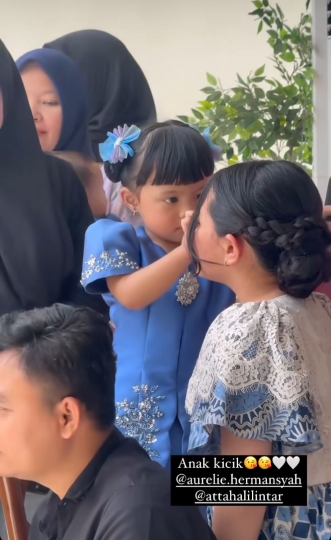 Deretan Foto Gemas Ameena di Acara Lamaran Thariq dan Aaliyah, Tampil Kece Mulai Saingi Sang Ibunda