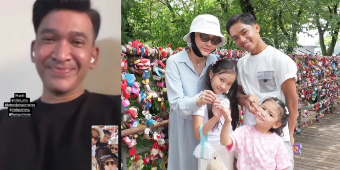 Potret Sarwendah dan Ketiga Anaknya Jalan-Jalan di Korea, Sempat Video Call dengan Ruben Onsu