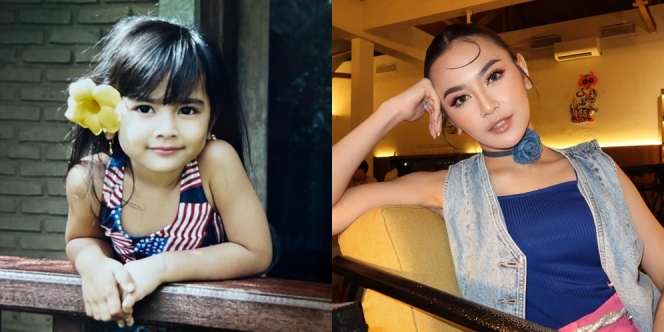 Pamer Foto Masa Kecil, Mahalini Raharja Banjir Pujian Penggemar Disebut Cantik Sejak Dini