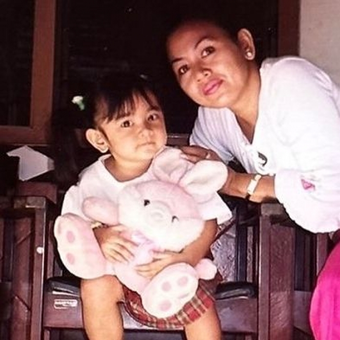 Pamer Foto Masa Kecil, Mahalini Raharja Banjir Pujian Penggemar Disebut Cantik Sejak Dini