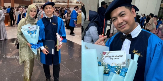 Foto Wisuda Tommy Kurniawan, Raih Gelar Sarjana Komunikasi di Usia 39 Tahun