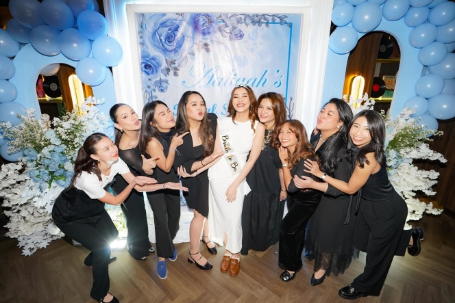 13 Foto Acara Bridal Shower Aaliyah Massaid, ada Azizah Salsha hingga Anak Puan Maharani