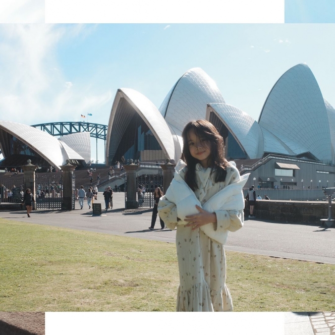 Menolak Broken Home, Begini Bahagianya Gempita Nora Marten saat di Sydney Harbour Bridge Gandeng Gading dan Gisella Anastasia