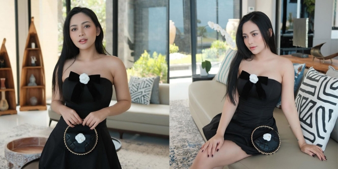 Foto Rachel Vennya Tampil Gemas dalam Balutan Mini Dress, Ibu Dua Anak Tapi Masih Kayak ABG