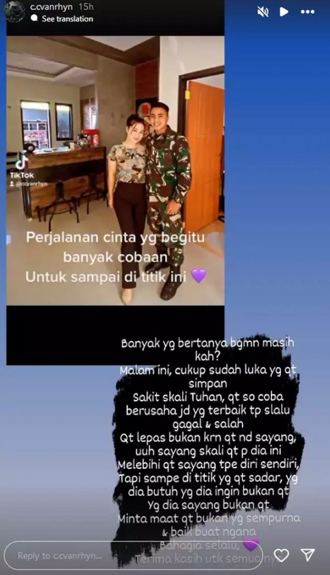 Baru Menikah Seumur Jagung, Ini 11 Foto Aprilio Manganang dan Istri yang Kini Sudah Berpisah