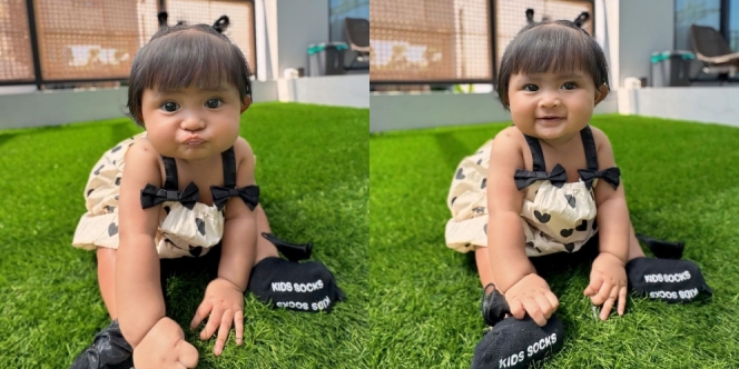 9 Foto Gemas Dek Cunda, Anak Bella Bonita dan Denny Caknan yang Sudah Pandai Berpose di Depan Kamera