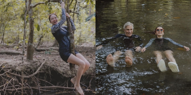 9 Foto Gaya Raline Shah saat Ikut Forest Bathing di Sumba Tengah, Cantiknya Nyegerin Banget!