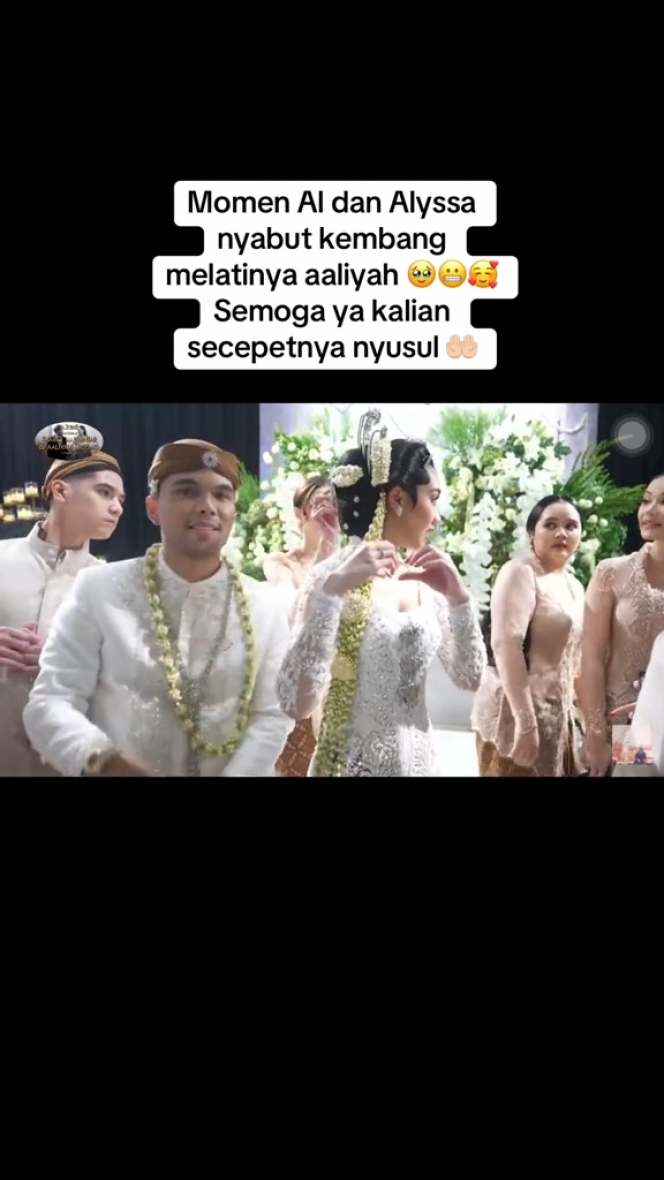 10 Momen Al Ghazali Terciduk Comot Bunga Melati di Rambut Aaliyah, Kode Pengin Segera Nyusul Nikah?